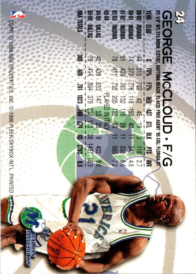 1996 Fleer George McCloud