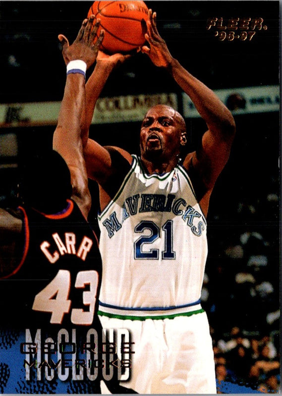 1996 Fleer George McCloud #24