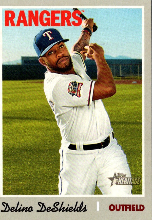 2019 Topps Heritage Delino DeShields #633