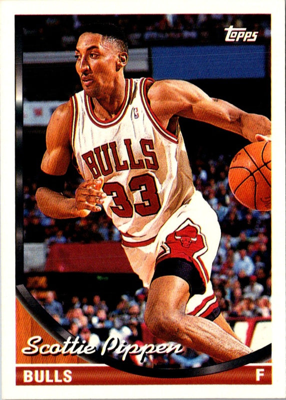 1993 Topps Gold Scottie Pippen #92