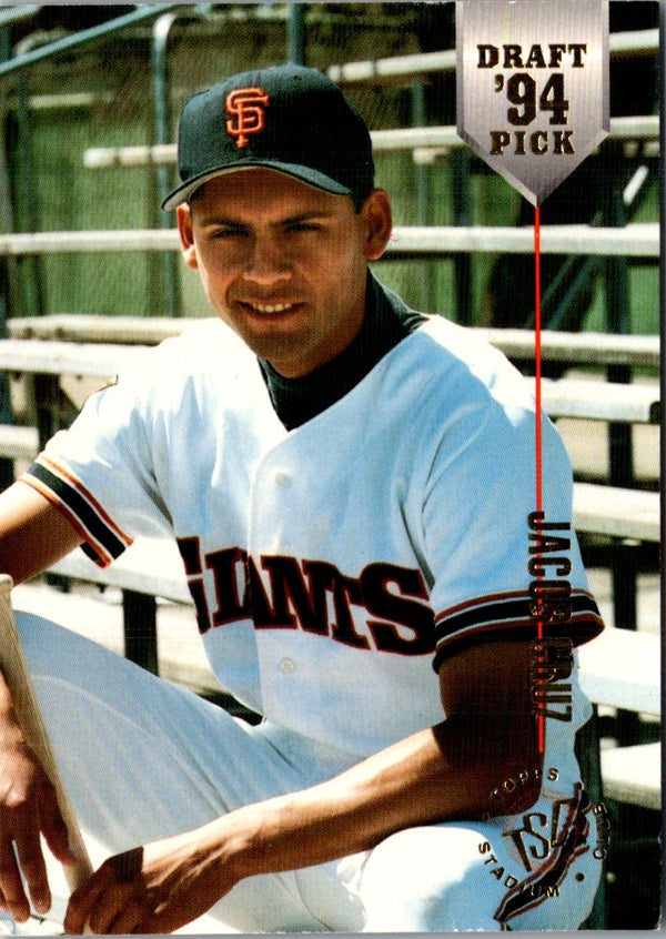 1994 Stadium Club Draft Picks Jacob Cruz #19