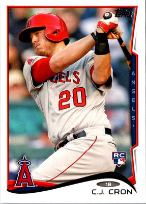2014 Topps Update C.J. Cron #US-149 Rookie