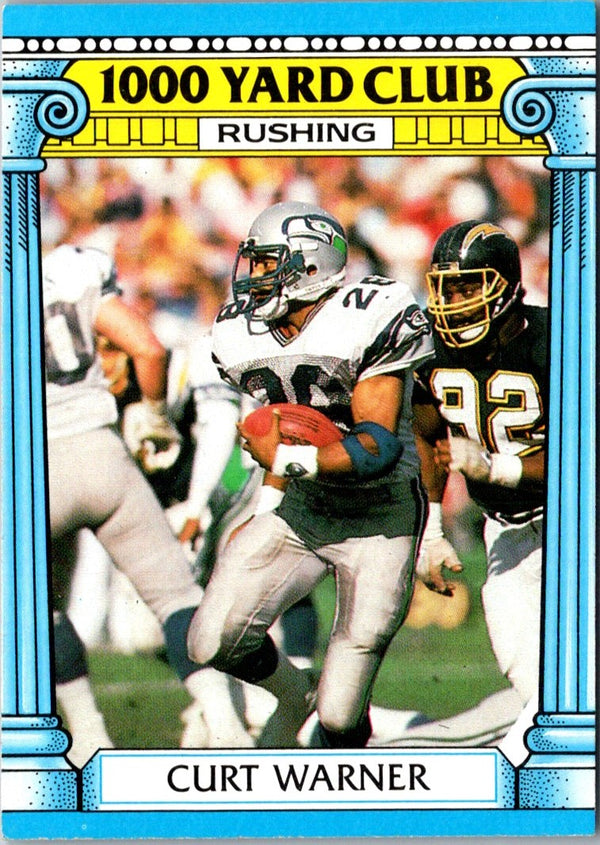 1987 Topps 1000 Yard Club Curt Warner #5