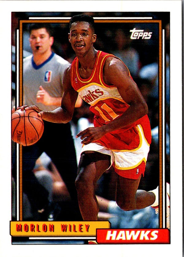 1992 Topps Gold Morlon Wiley #295