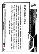 2023 Topps Update Oscar ColÃ¡s