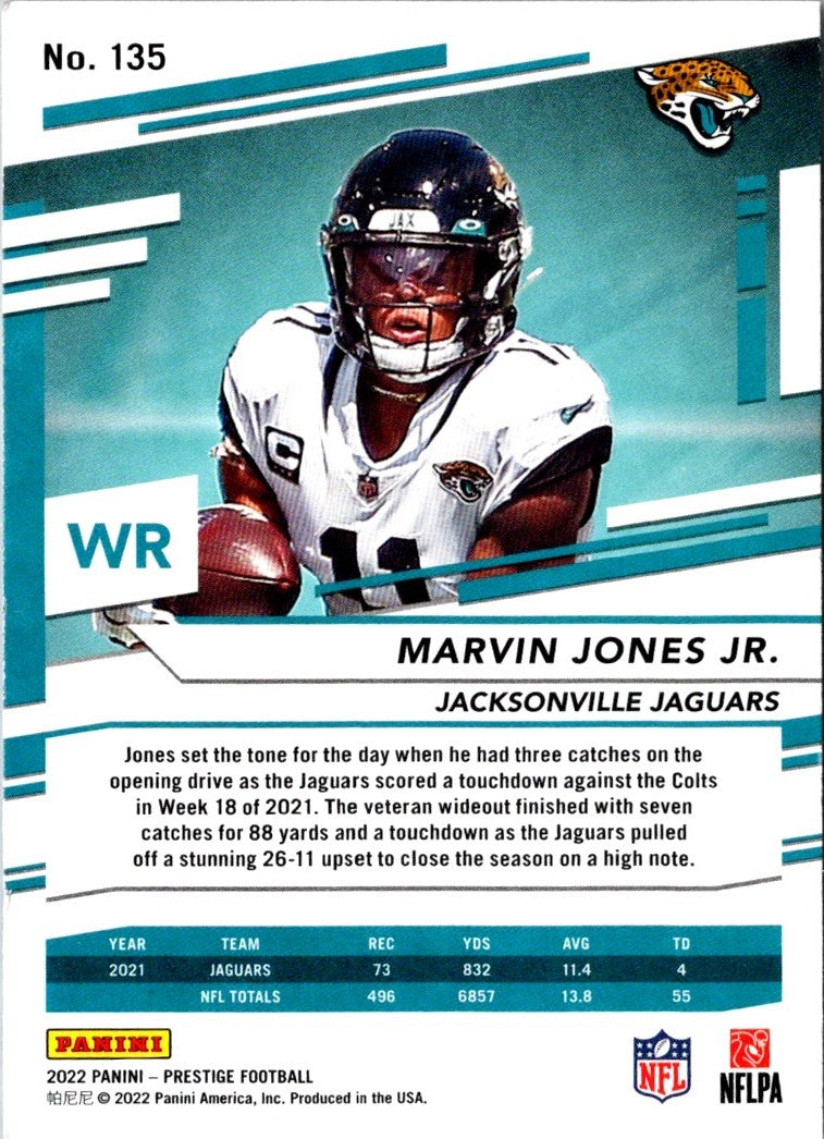 2022 Panini Prestige Marvin Jones Jr.