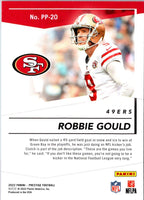 2022 Panini Prestige Prestigious Pros Robbie Gould #PP-20