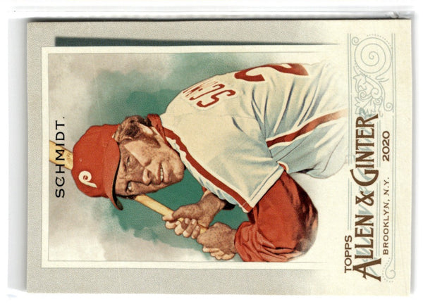 2020 Topps Allen & Ginter Mike Schmidt #141