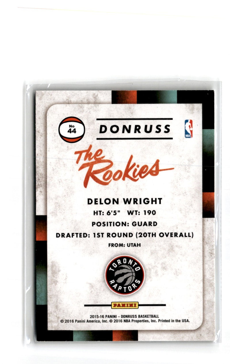 2015 Donruss The Rookies Delon Wright