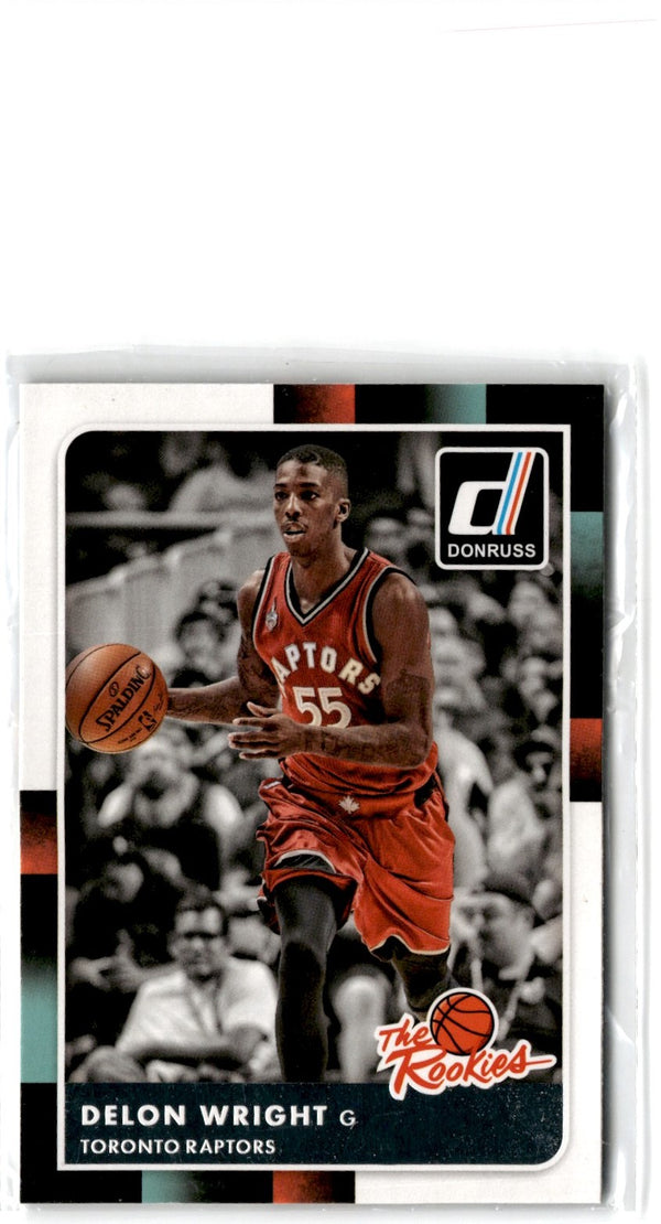 2015 Donruss The Rookies Delon Wright #44