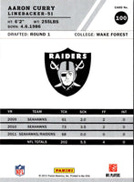 2012 Score Aaron Curry #100