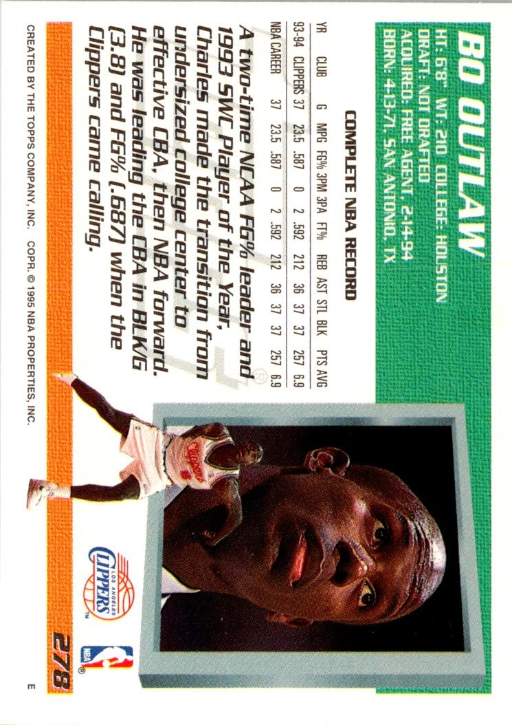 1994 Topps Bo Outlaw