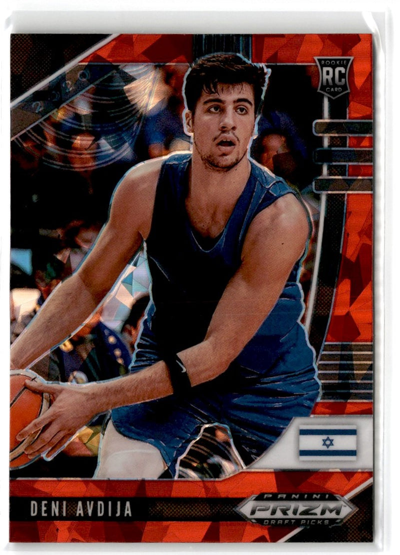 2020 Panini Prizm Draft Picks Collegiate Red Deni Avdija