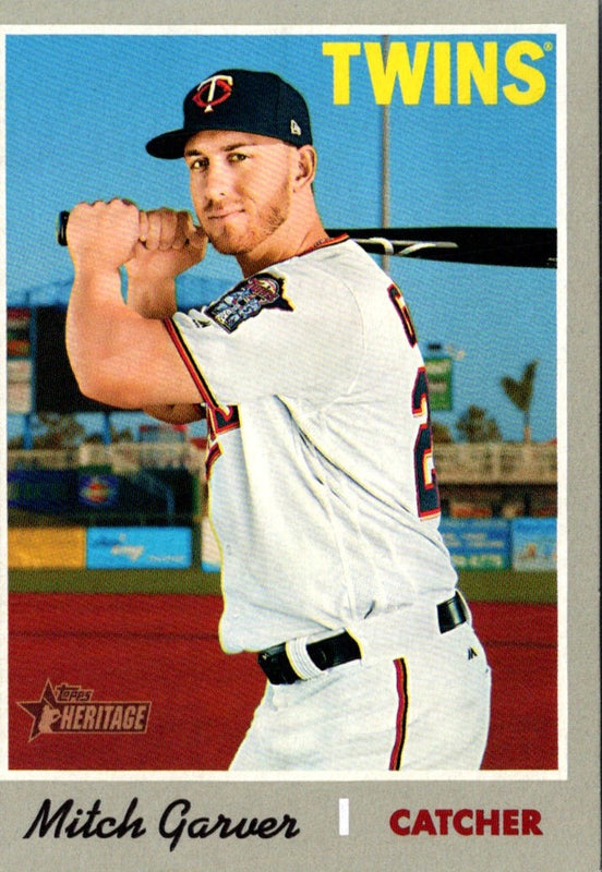 2019 Topps Heritage Mitch Garver #383