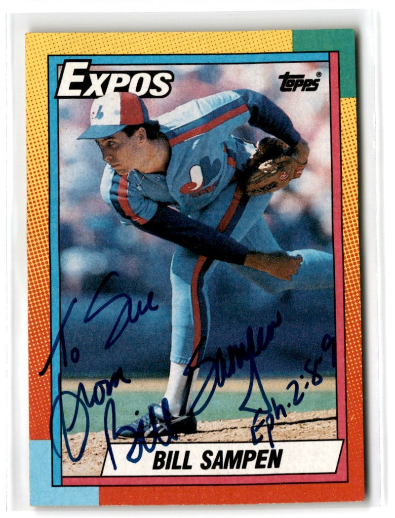 1990 Topps Traded Bill Sampen