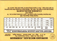 1985 Donruss Howard Johnson #247