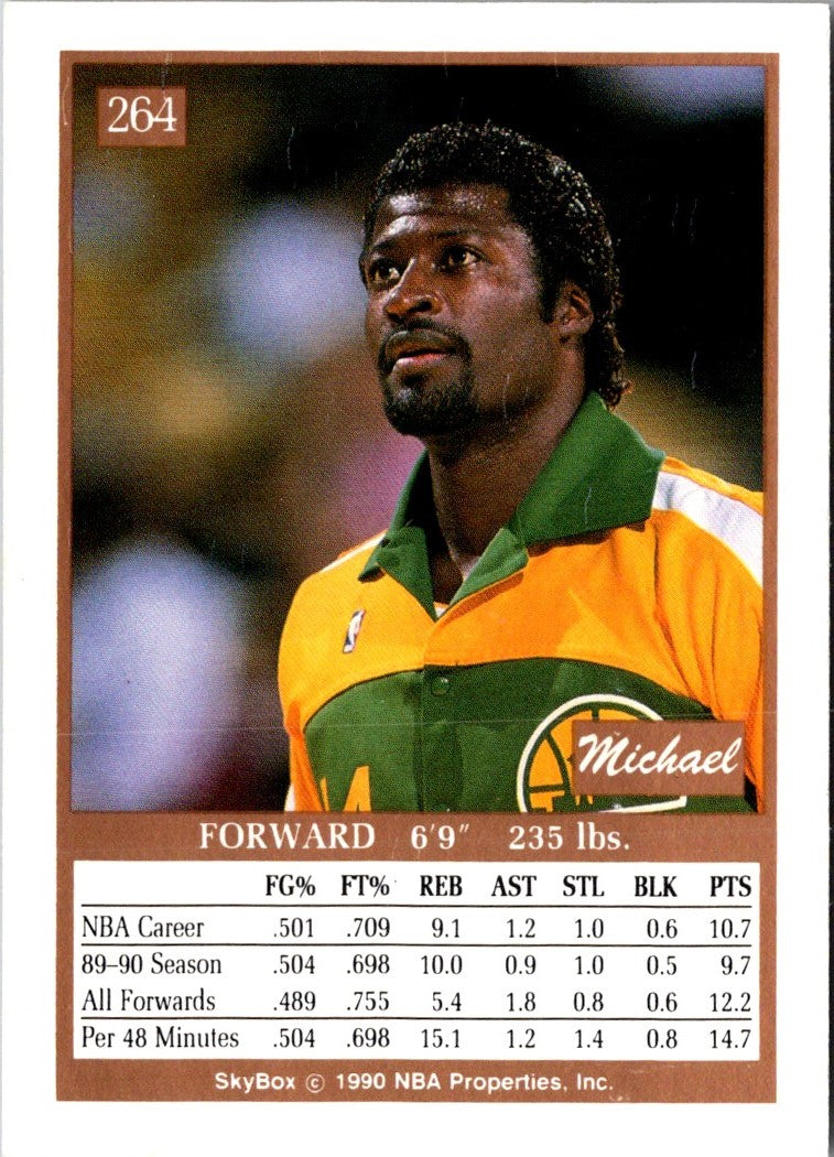 1990 SkyBox Michael Cage