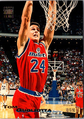 1993 Stadium Club Tom Gugliotta #107