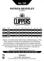 2018 Hoops Red Backs Patrick Beverley #125