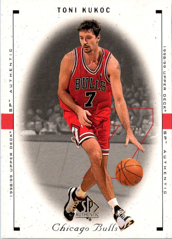 1998 Upper Deck Toni Kukoc #21