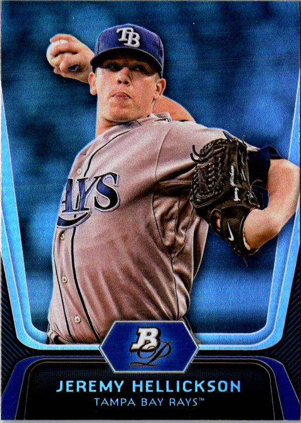 2012 Bowman Platinum Jeremy Hellickson #25