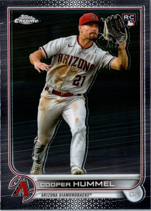 2022 Topps Chrome Update Cooper Hummel #USC185 Rookie