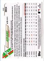 2021 Topps Holiday Ozzie Albies #HW34