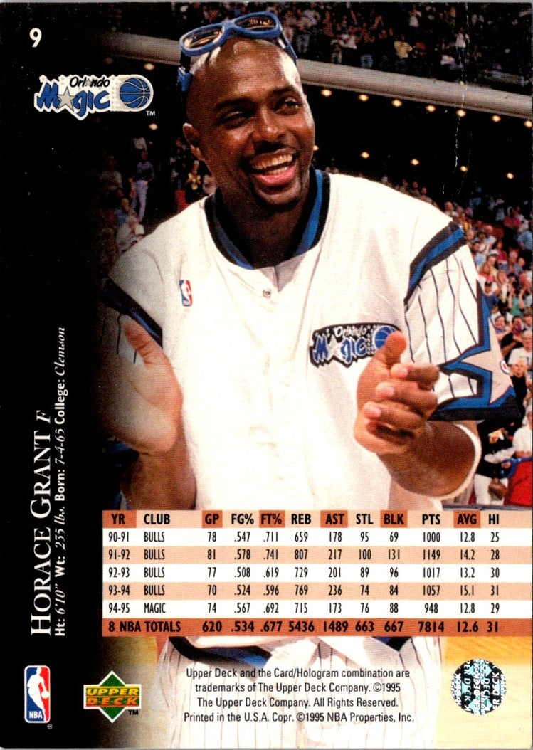 1995 Upper Deck Horace Grant