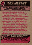 1977 Topps Doug Sutherland