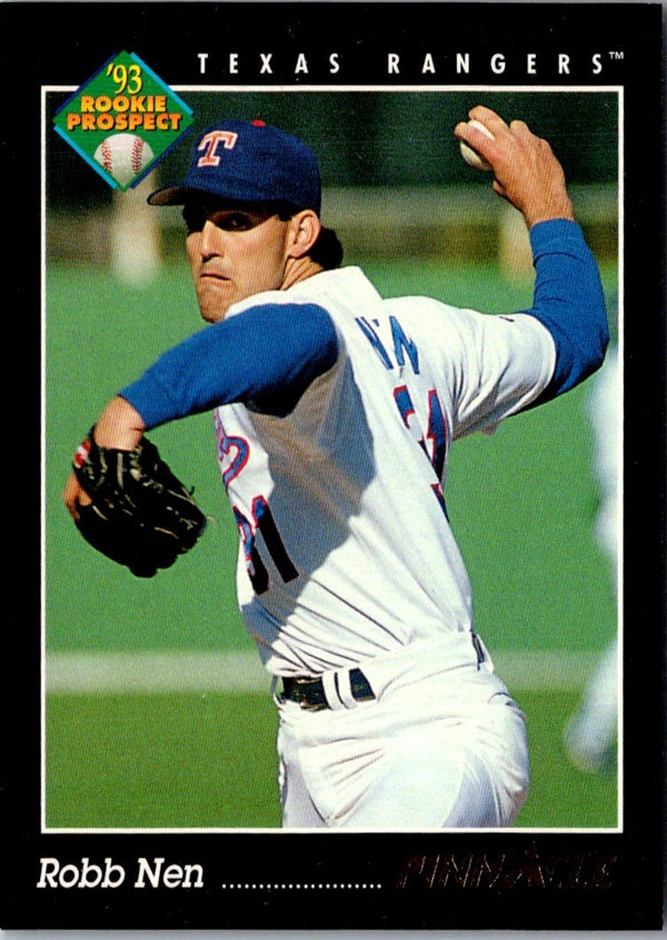 1993 Pinnacle Robb Nen #586