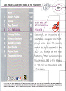 2002 Topps Ten Die Cuts CC Sabathia