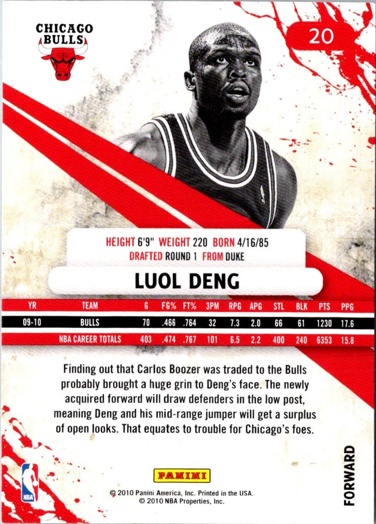 2010 Panini Rookies & Stars Luol Deng