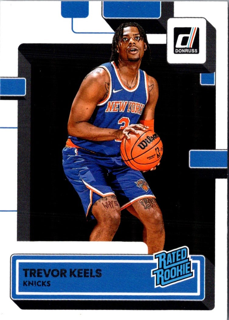 2022 Donruss Rated Rookies Trevor Keels