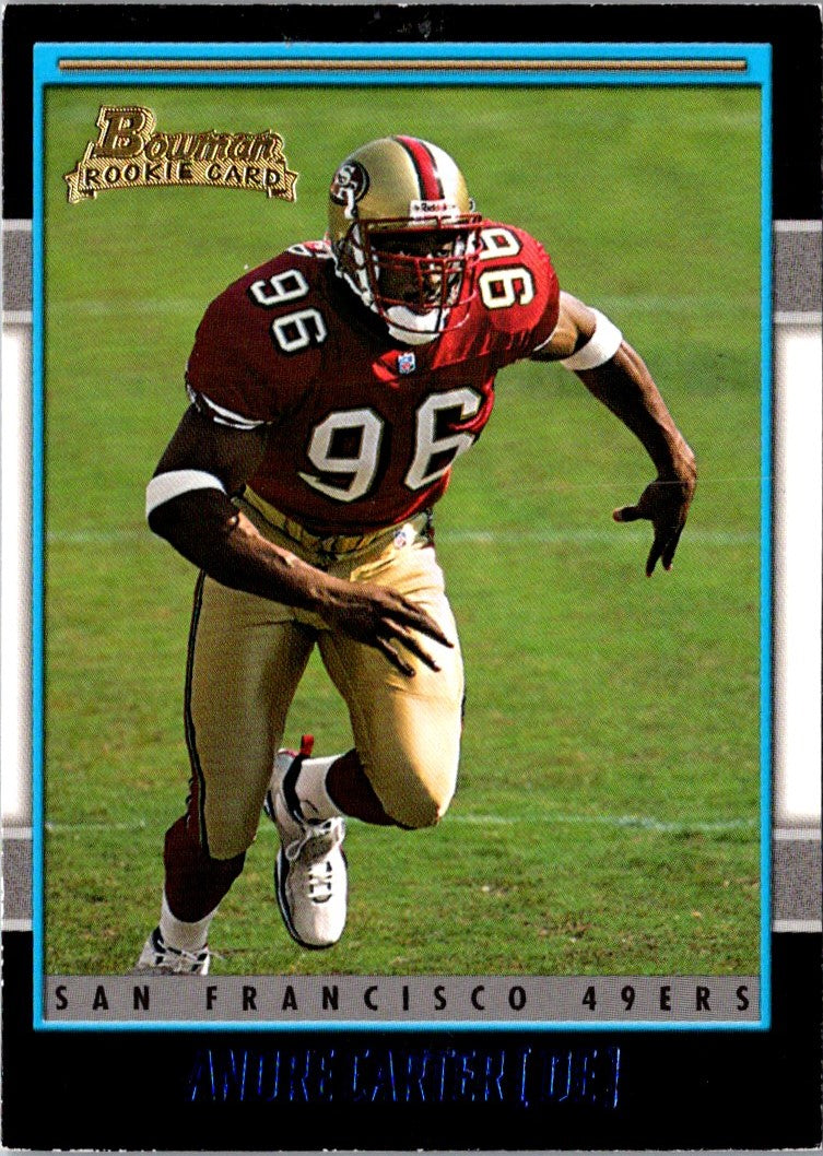 2001 Bowman Andre Carter