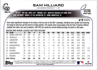 2022 Topps Update Sam Hilliard #US206