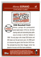 2008 Topps Chicago Cubs Alfonso Soriano #CHC1