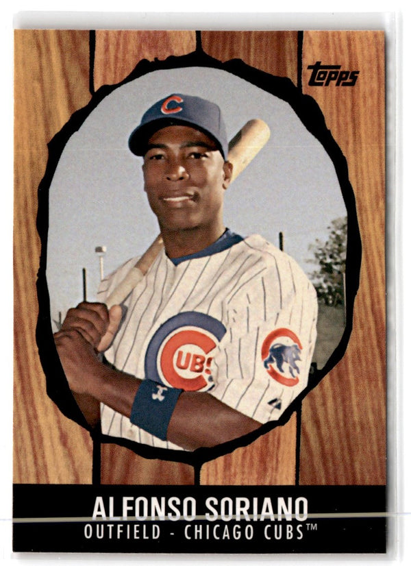 2008 Topps Chicago Cubs Alfonso Soriano #CHC1