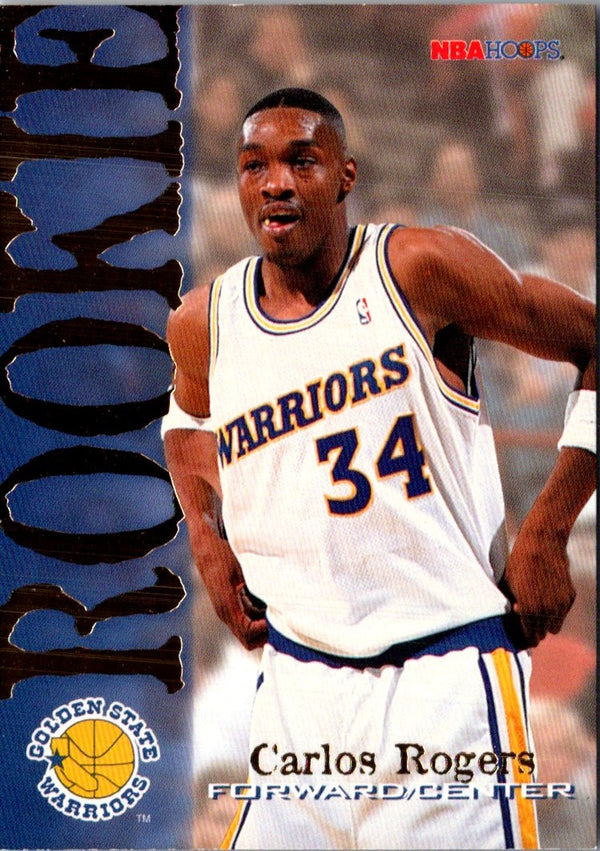 1994 Hoops Carlos Rogers #327 Rookie