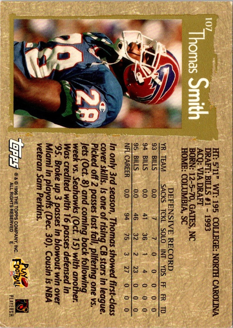 1996 Topps Thomas Smith