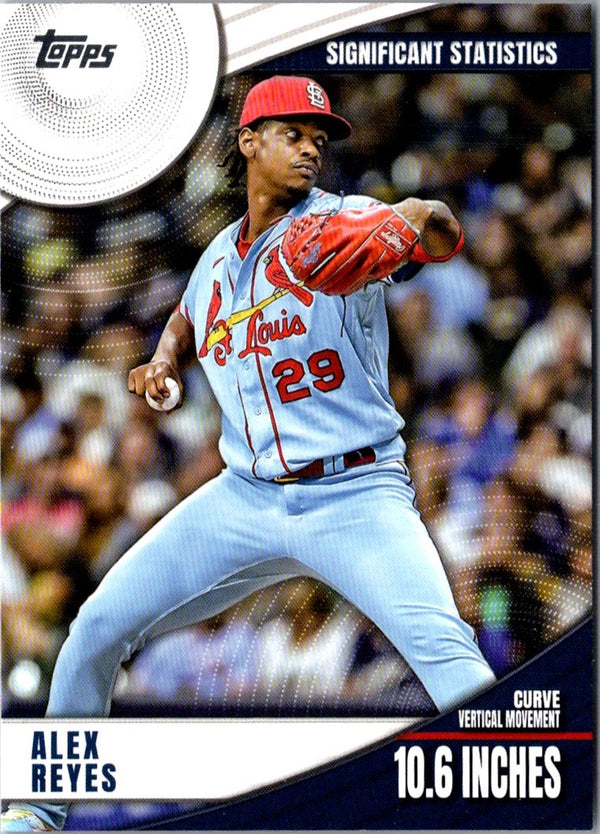 2022 Topps Significant Statistics Alex Reyes #SS-19