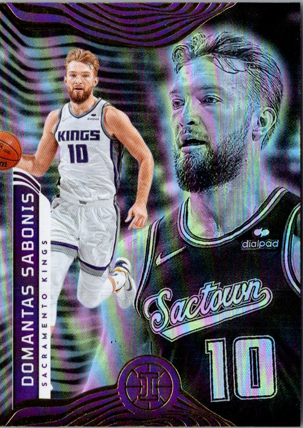 2021 Panini Illusions Domantas Sabonis #90