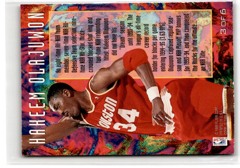 1995 Fleer Hakeem Olajuwon