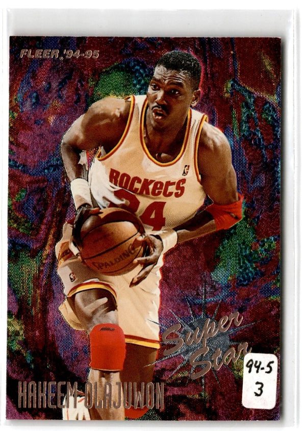 1995 Fleer Hakeem Olajuwon #71