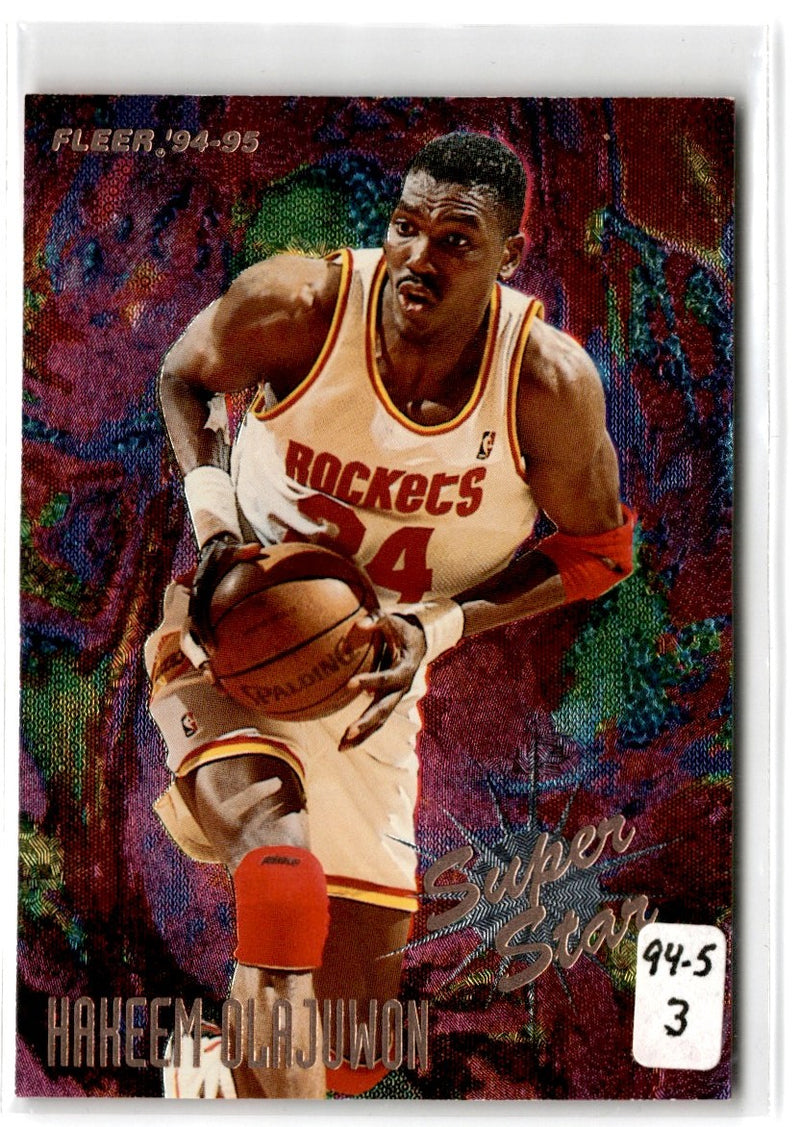 1995 Fleer Hakeem Olajuwon