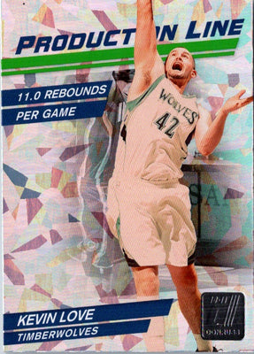2010 Donruss Production Line Kevin Love #28