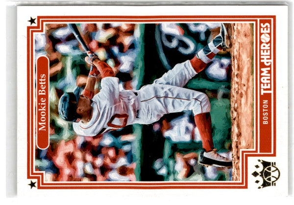 2019 Panini Diamond Kings Team Heroes Mookie Betts #TH-1