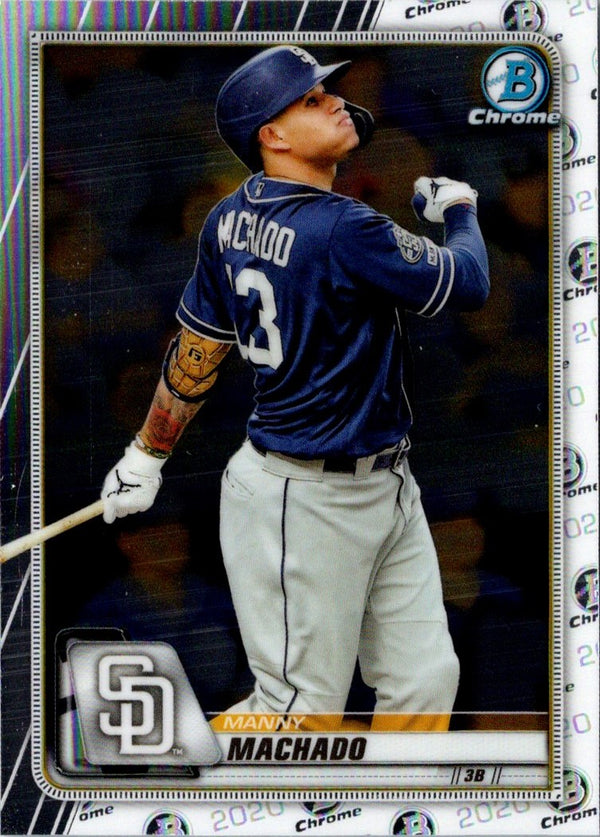 2020 Bowman Chrome Manny Machado #2