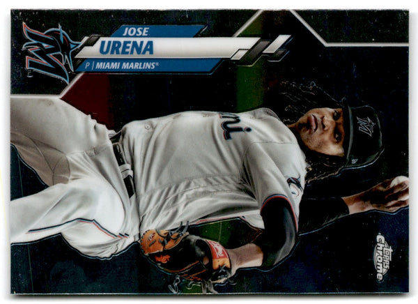 2020 Topps Chrome Jose Urena #185