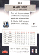 2007 Fleer Jason Terry