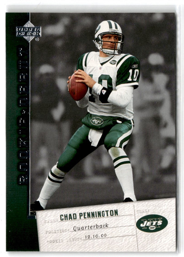 2006 Upper Deck Rookie Debut Chad Pennington #67